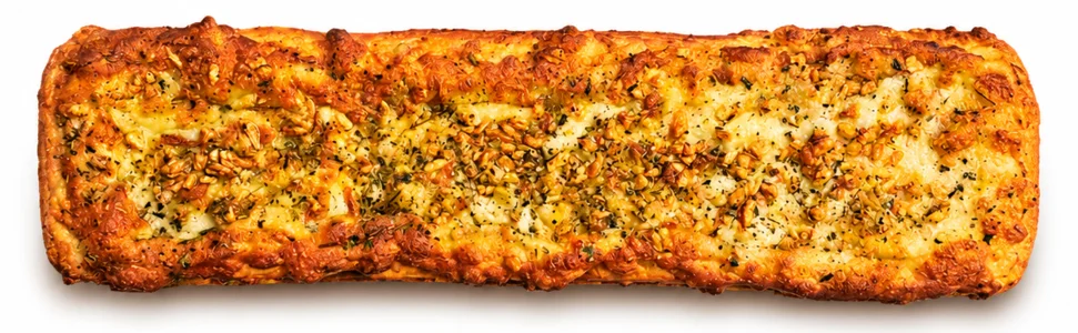 ALHO TOSTADO COM QUEIJO